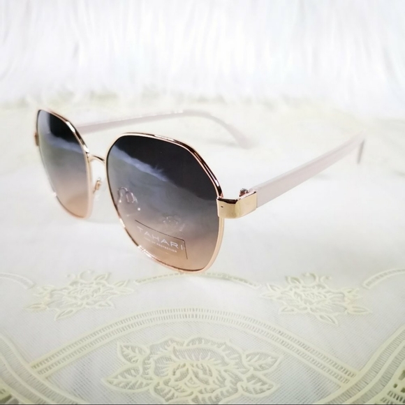 TAHARI oversize Fashion Retro Sunglasses - Picture 3 of 5